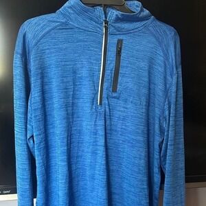 Men's Liberty Pro Blue Half-Zip Pullover